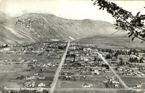 Panorama Of Jackson Wyoming