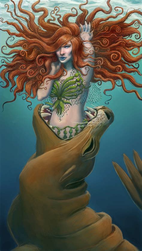 Selkie by Andrew Pappas Mythical Creatures Art, Mythological Creatures ...