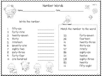 Winter Place Value Practice Sheets Tens And Ones By Brandy Shoemaker