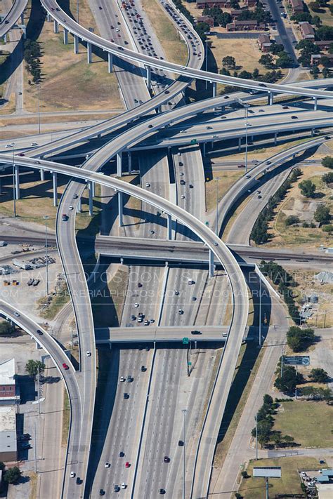 Aerial Photo Highway Interchange