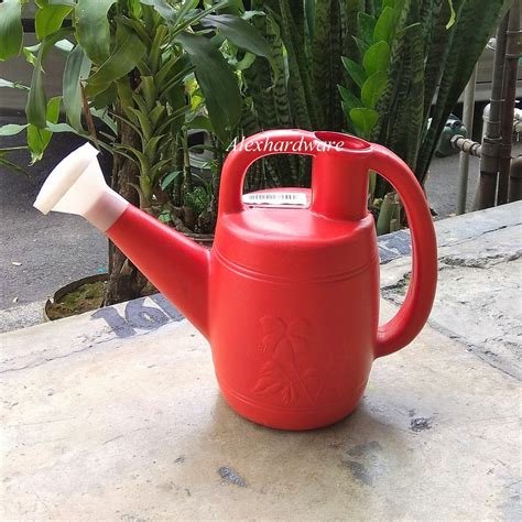 Litre Pvc Watering Can Bekas Siram Pokok Bunga Assorted Color