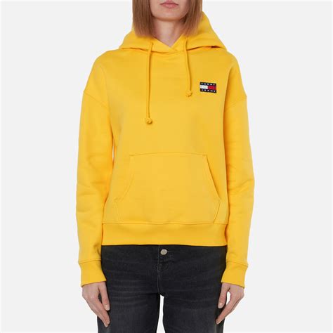 Женская толстовка Tommy Jeans Tommy Badge Organic Cotton Hoodie