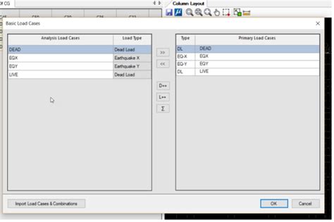 Ram Staad Adina How To Export Load Combination And Load Cases In