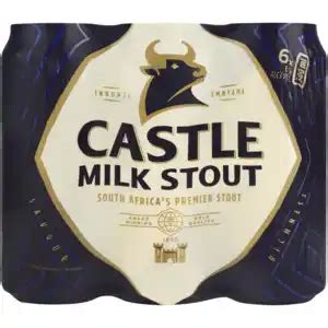 Castle Milk Stout Beer Cans 6 X 500ml Offer At Shoprite Liquor