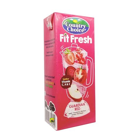 Country Choice Fit Fresh Guardian Red Minuman Sari Buah Dan Sayur