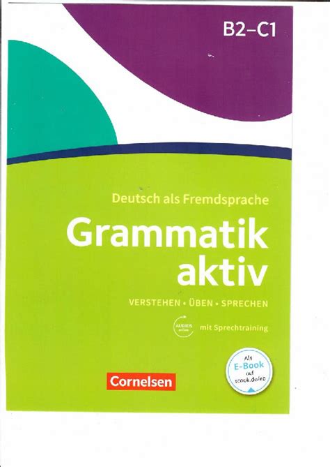 Grammatik Aktiv B2 C1 PDFCOFFEE