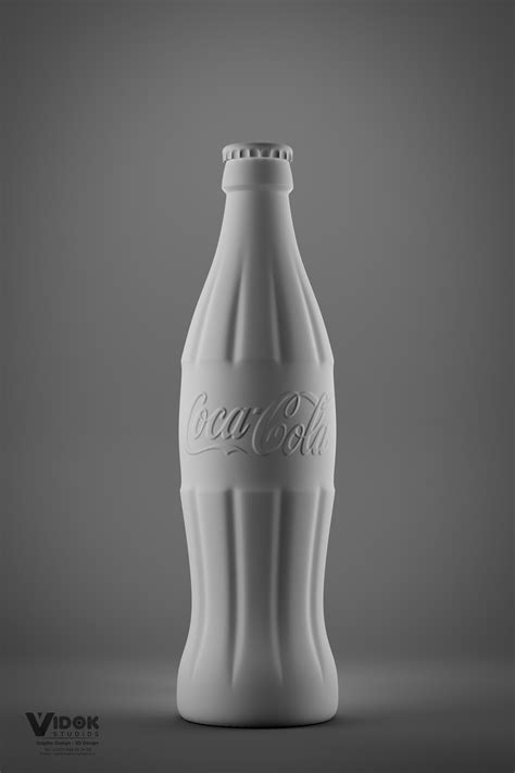 Cgi Render Coke Bottle On Behance