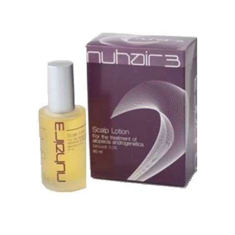 NuHair3 Scalp Lotion, For treatment of alopecia androgenetica, 30 ml ...