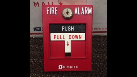 Sold Out For Sale Simplex 2099 9761 Dual Action T Bar Fire Alarm