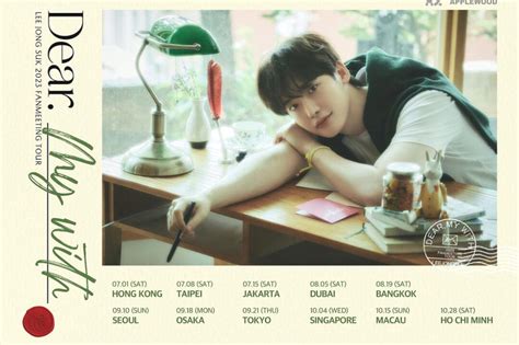 Lee Jong Suk Is Holding A Fan Meet In Singapore