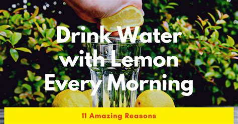 The Amazing Benefits Of Drinking Lemon Water Every Morning For