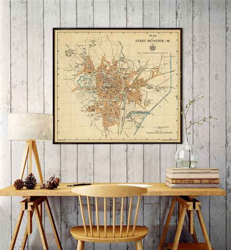 Munster map - Old map of Munster print - Fine print on paper or canvas