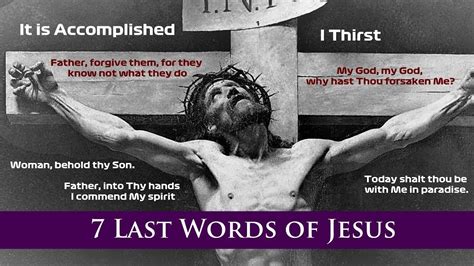 The 7 Last Words Of Jesus Good Friday 29 March 2024 Youtube