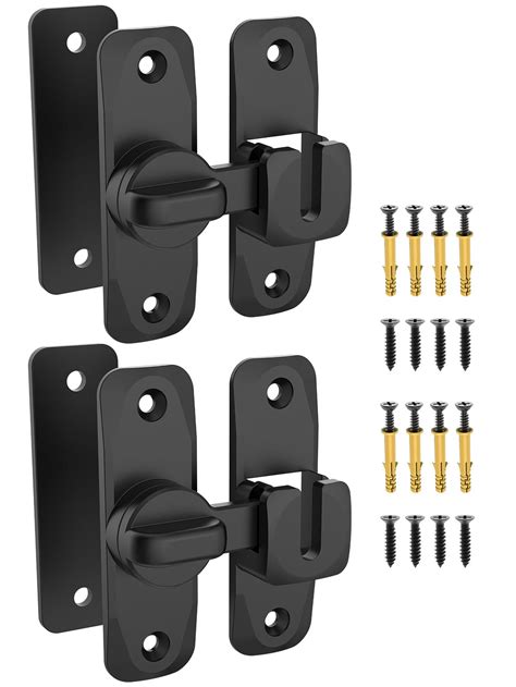 Buy 90 180 Degree Flip Barn Door Lock Protect Privacy Security Door