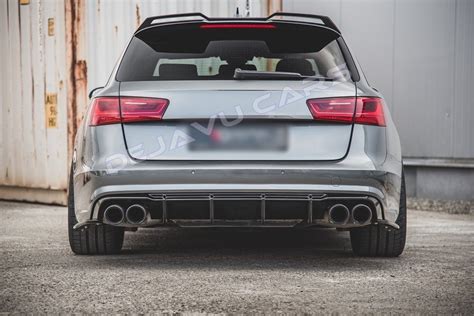 Aggressive Diffuser For Audi A C Facelift S Line S