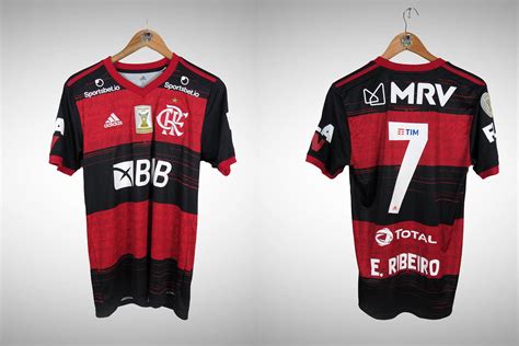 Flamengo Primeira Camisa Tam P N E Ribeiro Brech Do Futebol