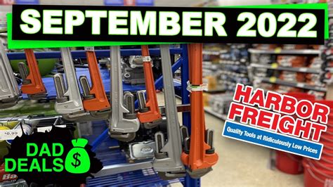 Top Things You Should Be Buying At Harbor Freight Tools In September