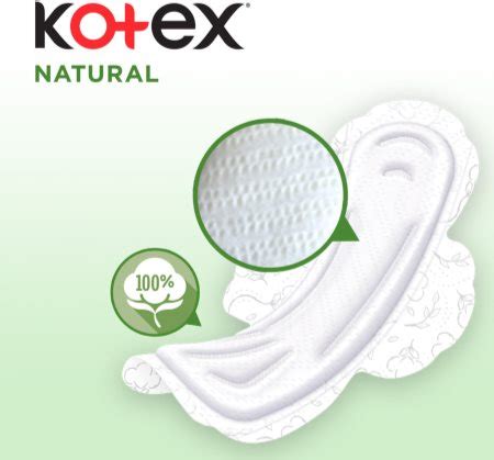 Kotex Natural Normal Sanitary Towels Notino Co Uk