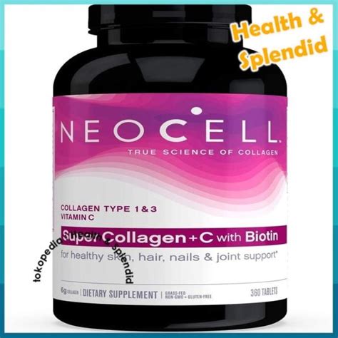 Jual Neocell Super Collagen Type I Iii Vitamin C Biotin Tablets