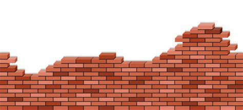 3d Brick Wall Clipart