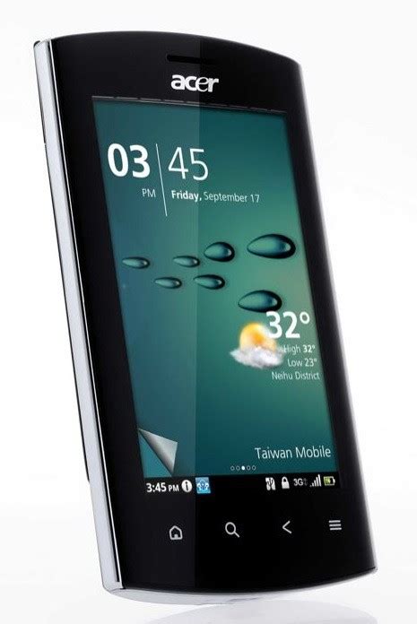 Acer Liquid Metal announced, hitting UK next month