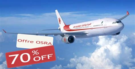 Air Alg Rie Jusqu De R Duction Via L Offre Osra Algerie