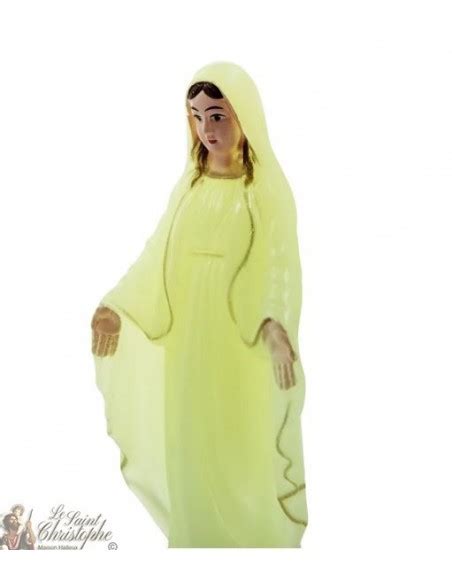 Miraculous Virgin Fluorescent Statue 10 Cm