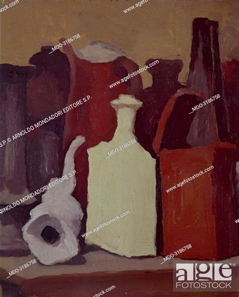 Still Life Natura Morta By Giorgio Morandi 1964 20th Century Oil