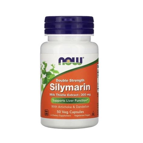 Jual NOW FOODS DOUBLE STRENGTH SILYMARIN MILK THISTLE 300 MG 50 100 200