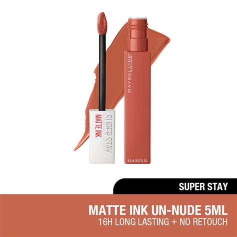 Maybelline Super Stay Matte Ink Amazonian Nude Shopee Malaysia