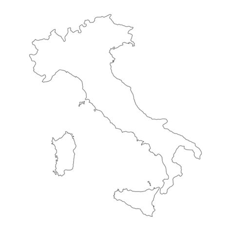 Cartina Geografica Italia Foto Stock Cartina Geografica Italia