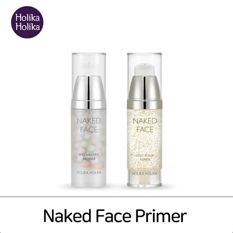 Wish Holika Holika Naked Face Balancing Primer Naked Face Gold Serum Prim Cosmetics