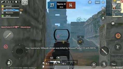 Rushing On Full Squad In 1 Hp Pubg Mobile Lite Gameplay By Deshi