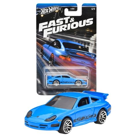 Hot Wheels Szybcy I Wściekli Fast Furious Autko Samochodzik Resorak Model Porsche GT RS