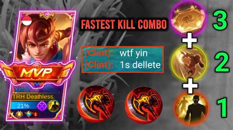 Yin One Hit Combo Build 2022 Best Build And Emblem Top 1 Global Yin