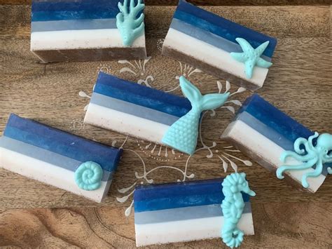 Beach Soap Beach Themed Bath Under The Sea Soap Artisan Soap Ts