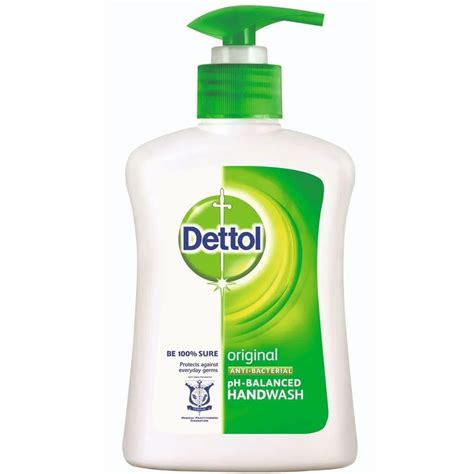 Dettol Original Liquid Hand Wash Packaging Type Pump Bottle