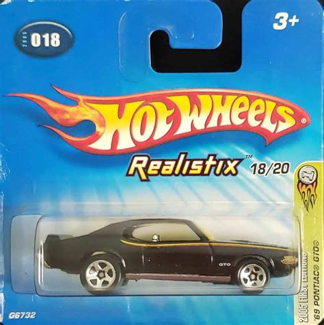 Hot Wheels Realistix First Editions Pontiac Gto Universo Hot Wheels