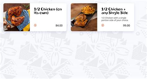 Nando’s Menu and Prices South Africa