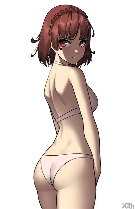 Rule 34 Ass Atlus Bra Female Female Only Makoto Niijima Panties Persona Persona 5 Sideboob