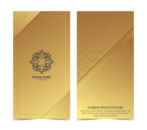 Premium Vector Luxury Ornamental Logos And Business Cards Template