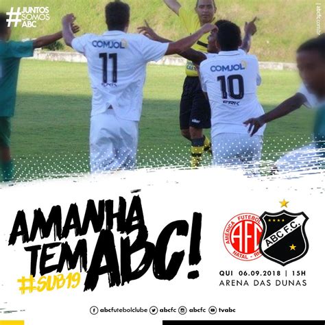 ABC Futebol Clube on Twitter SUB19 Amanhã a equipe Sub 19 do