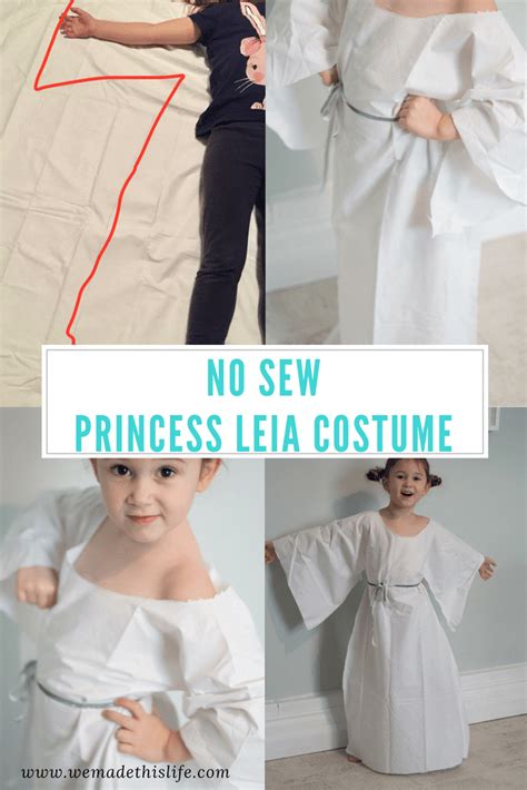 Homemade Princess Leia Costume