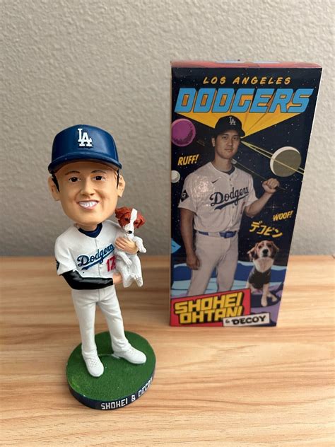 Shohei Ohtani And Decoy La Dodgers Bobblehead New