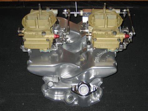 Sell Edelbrock Small Block Chevy Cross Ram Manifold With Rebuilt