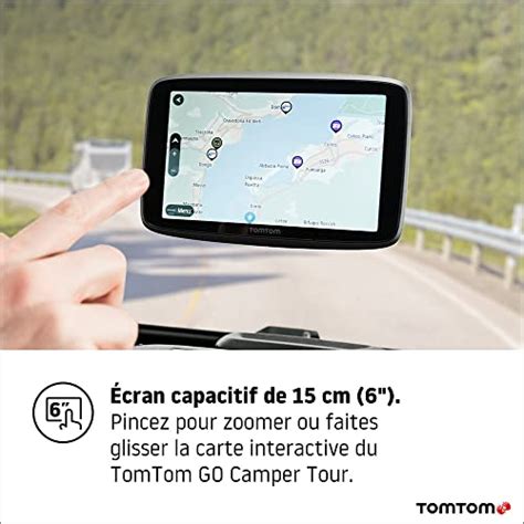 Tomtom Gps Pour Camping Car Et Caravane Go Camper Tour Cran Avec