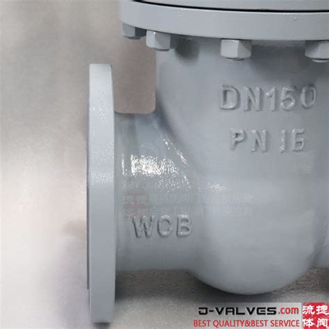 Gost Dn150 Pn16 Wcb Lcc Lcb Carbon Steel Flanged Gate Valve