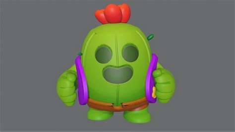 Brawl Stars 3d Model