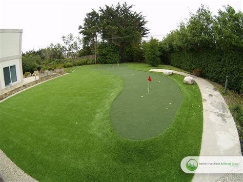 Artificial Grass Putting Green Installation in California