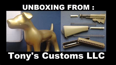 Unboxing Tony S Customs Llc Od Green Car Ar Stocks And Handguard